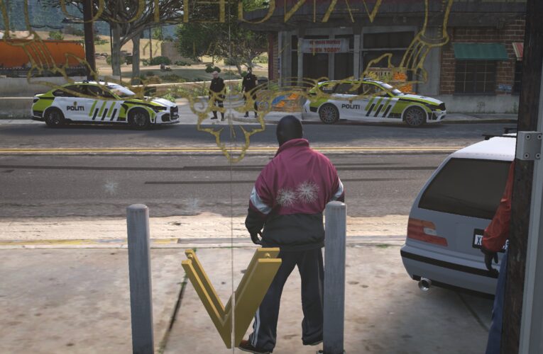 Bak nedskutte dører; Journalist som gissel!